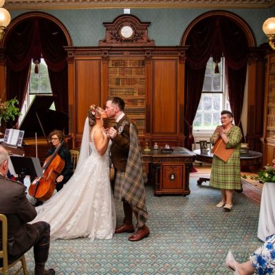 Isabel Lockhart Haddo House Legal Wedding in Scotland Scottish Celebrant